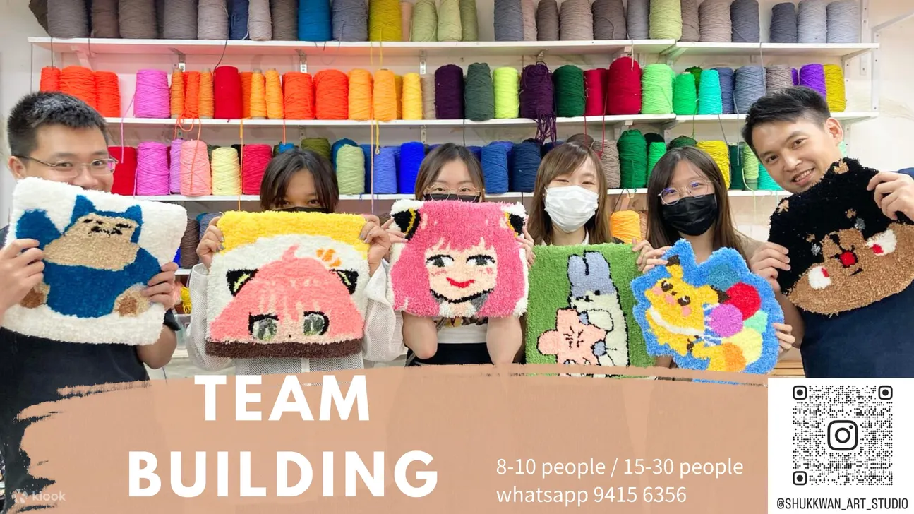 SK-Studio| 毛毯工作坊｜买一送一｜无限时｜任择产品：揽枕｜镜｜毛毯｜挂画 ｜袋 | 观塘